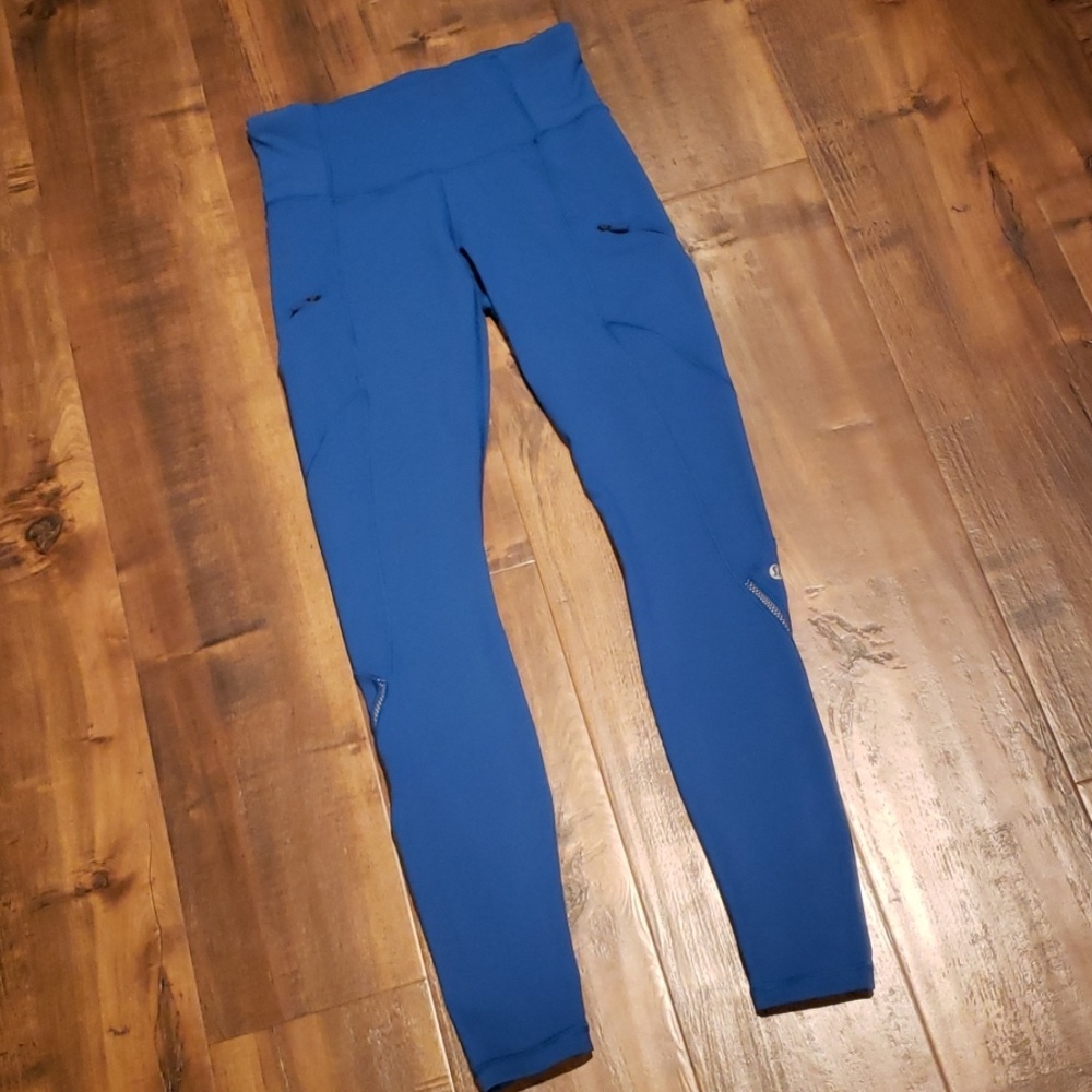 lululemon athletica Blue High-Rise Leggings